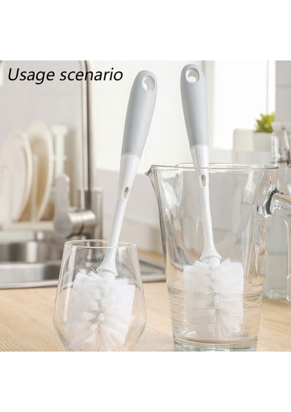 Fırçalar 2 Mutfak Fincan Fırçası Uzun Saplı Çıkarılabilir Ölü Olmayan Köşe Su Bardağı Fırça Tencere Fırçası (Yurt Dışından) fırsatları