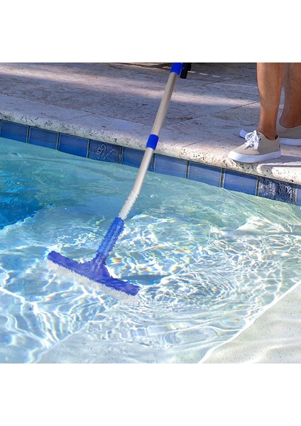 Fırçalar Yüzme Ağı, Yüzme Havuzu Temizleme Bakım Seti, Havuz Fırçası, Geri Çekilebilir Alüminyum Direk, Yüzme Havuzları, Spa'lar, Akvaryum, Göletler Vb. Için (Yurt Dışından) fırsatları