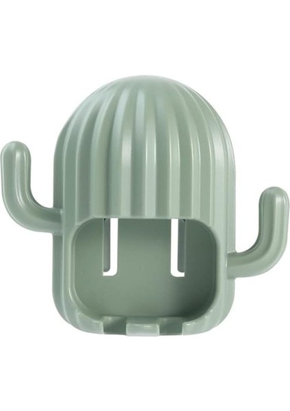 Fırçalar Banyo ve Tuvalet Için Duvara Monte Diş Fırçası ve Diş Macunuluk (Yeşil) (Yurt Dışından)