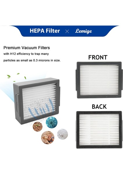 Fırçalar 24 x Yedek Parça Seti Irobot Roomba I7 I7+ E5 E6 Elektrikli Süpürge Robotu Filtre Fırçası Aksesuarları (Yurt Dışından) fırsatları