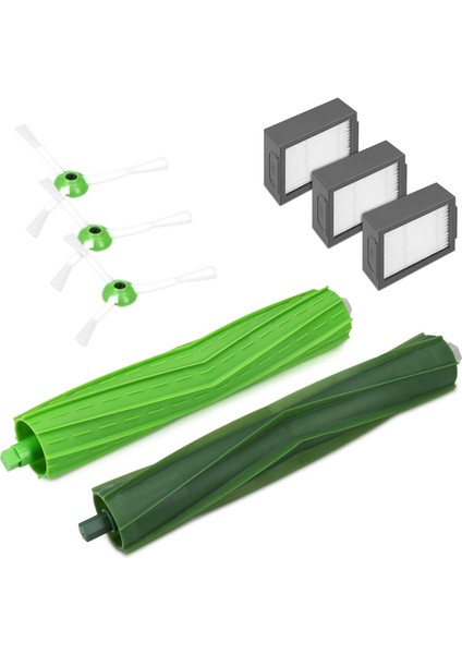 Irobot Roomba E/i Serisi Için QOO100 Fırçalar Yedek Parça Seti - 3x Filtre 3x Yan Fırça 2x Fırça - E5 I7 I7+ Modelleri Için Elektrikli Süpürge Aksesuarı (Yurt Dışından) fiyatları