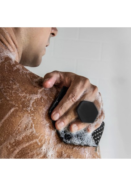 Fırçalar Silikon Çokgen Fırça Banyo Fırçası Kanca Delikli Uzun Saplı Yıkayıcı (Yurt Dışından) fırsatları