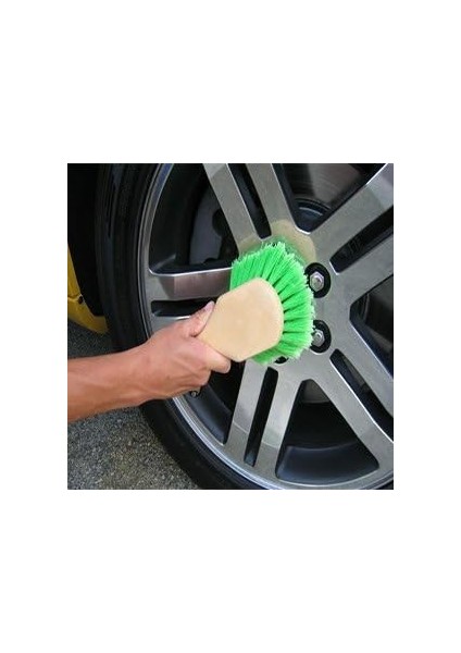 Araba Jantı Için QOO100 Fırçalar Tekerlek ve Lastik Fırçası, Yumuşak Kıllı Araba Yıkama Fırçası, Lastikleri ve Kiri ve Yol Kirini Giderir, Kolay Ovma Için Kısa Sap-Yeşil (Yurt Dışından) fiyatları