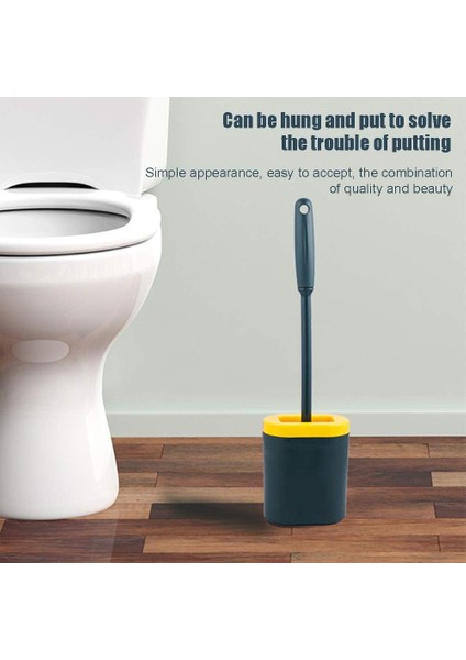 Fırçalar Damlama Önleyici Düz Silikon Tuvalet Fırçası, Karavan Tuvalet Fırçası, Duvara Monte Düz Silikon Tuvalet Fırçası, Temizlemesi Kolay (Beyaz, 39,5*10,5cm) (Yurt Dışından) indirimleri