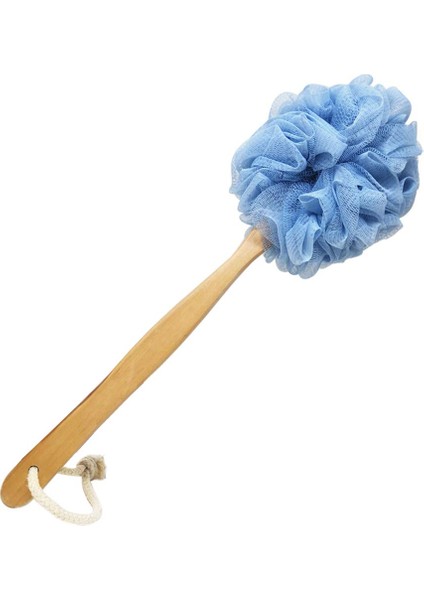 Fırçalar Banyo Fırçası, Duş Için Uzun Saplı Sırt Fırçası, Cilt Peelingi Için Lif Kabağı Fileli Duş Fırçası, Erkekler ve Kadınlar Için Duş Süngeri (Yurt Dışından)