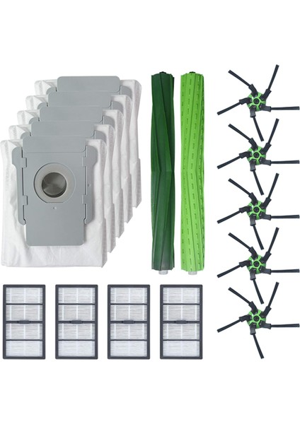 Irobot Roomba S9 (9150) S9 Plus (9550) Wi-Fi Bağlantılı Robot Süpürge Için QOO100 Fırçalar Yan Fırça (1) (Yurt Dışından) fiyatları