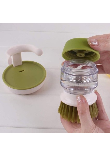 Fırçalar Sabun Dağıtımı Palmiye Ovma Fırçası, Damlama Tepsisi, Bulaşıklar Için Yıkama Fırçası Tencere Tava Lavabo Temizleme (Yurt Dışından) fiyatları