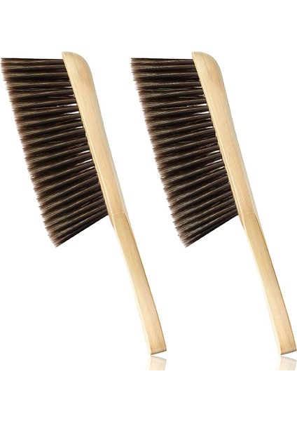 Fırçalar 2 Adet Ahşap Tezgah Fırçası Yumuşak Kıl Tezgah Fırçası Uzun Ahşap Saplı Soba Toz Fırçası Depolama Sepeti Ev Stüdyosu Ağaç Işleme (Kahverengi) (Yurt Dışından) fırsatları