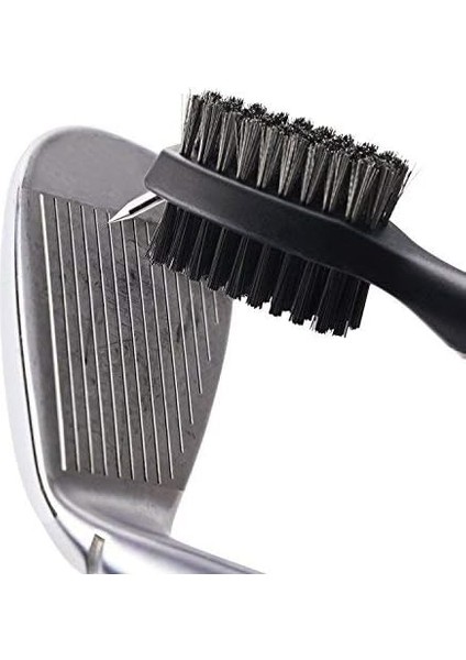 Fırçalar 2'li Golf Kulübü Fırça Oluk Temizleyici, Geri Çekilebilir Zip-Line ve Alüminyum Karabina Temizleme Aletleri ile Paket (Yurt Dışından) fırsatları