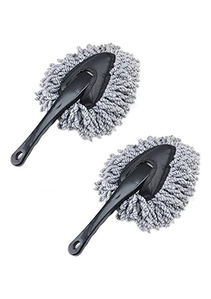 Fırçalar 2 Paket Süper Yumuşak Mikrofiber Araba Dash Duster Fırça Araba Temizleme Ev Mutfak Bilgisayar Temizleme Fırçası Toz Alma Aracı (Yurt Dışından) fiyatları