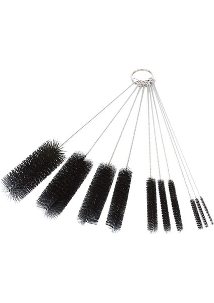 Fırçalar Uzun Saman Fırçası, Naylon Boru Boru Temizleyici 8.2-Ihch 10 Farklı Çapta 10'lu Set (Yurt Dışından) fiyatları
