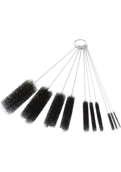 Fırçalar Temizleme Fırçaları, 8,2 Inç Naylon Boru Fırça Seti Pipet, Bardak, Klavye, Takı Temizleme, 10'lu Set Içme Için Boru Temizleyici Seti (Yurt Dışından)