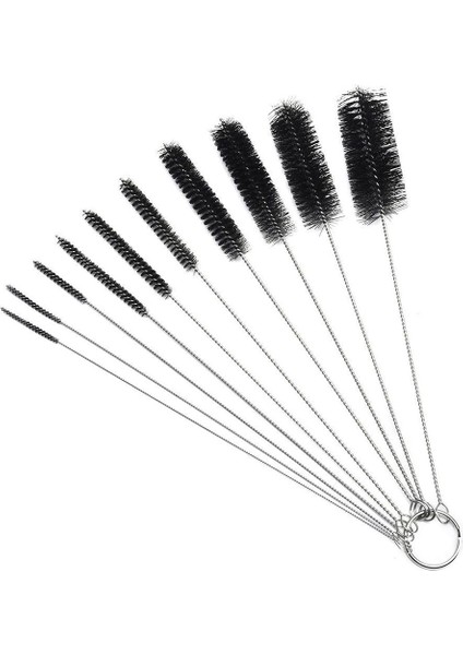Fırçalar Temizleme Fırçaları, 8,2 Inç Naylon Boru Fırça Seti Pipet, Bardak, Klavye, Takı Temizleme, 10'lu Set Içme Için Boru Temizleyici Seti (Yurt Dışından) modelleri