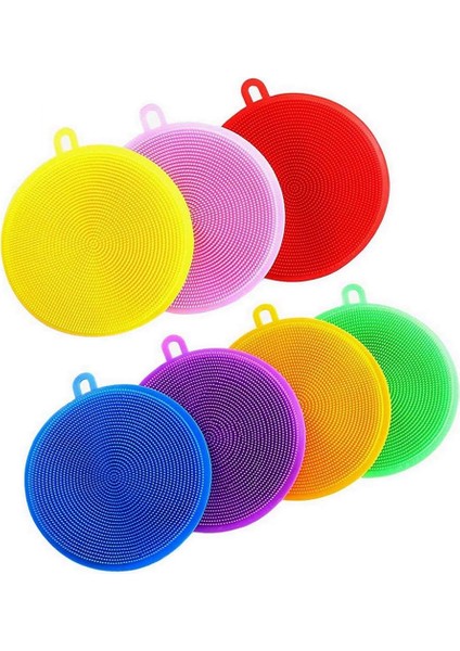 Fırçalar Silikon Bulaşık Makinesi, 7'li Paket Silikon Sünger Bulaşık Fırçası Gıda Sınıfı Bpa Içermeyen Yeniden Kullanılabilir Kauçuk Sünger Bulaşık Makinesi (Yurt Dışından) fiyatları