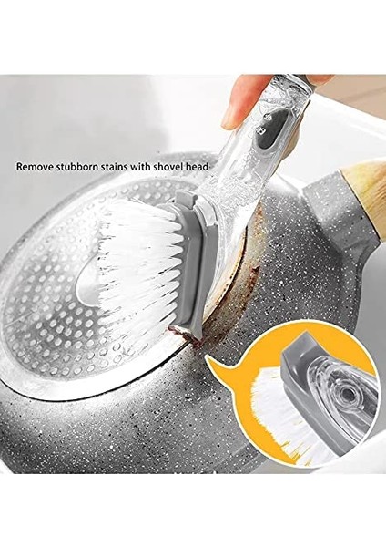 Fırçalar Bulaşık Fırçası, Sabunluklu, Tencere, Lavabo Temizliği Için Tutuculu Mutfak Fırçası (Yurt Dışından) fırsatları