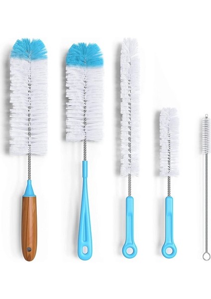 Fırçalar 5'li Paket Fırça Temizleyici - Uzun Su Şişesi ve Pipet Temizleme Fırçası - Mutfak Tel Ovma Seti (Yurt Dışından) fiyatları