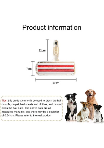 Fırçalar Köpek Epilasyon Aracı, Kedi Epilasyon Fırçası, Iki Yönlü Yapışkan Saç Ev Temizlik Asistanı Yeniden Kullanılabilir (Yurt Dışından) fiyatları