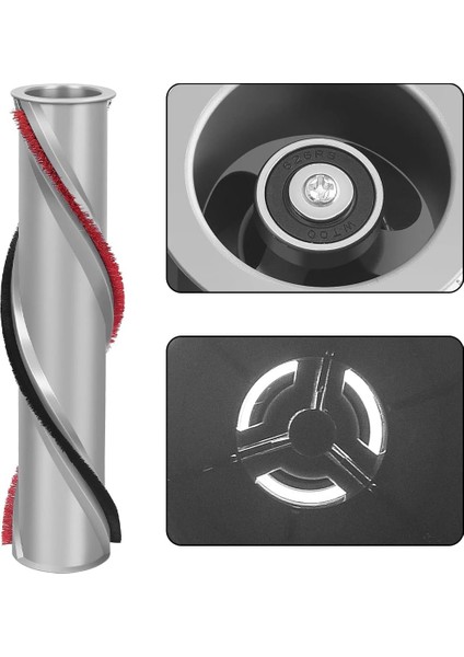 Dyson V11 Elektrikli Süpürge Için QOO100 Fırçalar Fırça Rulosu, Fırça Rulosu Tutucu Parça No. 970135-01, 970135-02 (V11 Modelleri Için) (Yurt Dışından) fiyatları