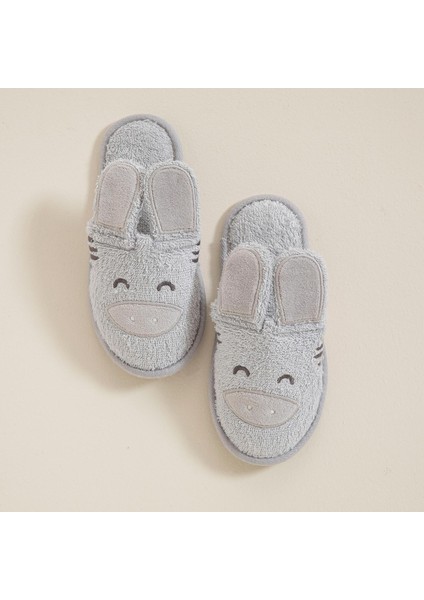 Grey Zebra Banyo Terliği Gri fiyatları