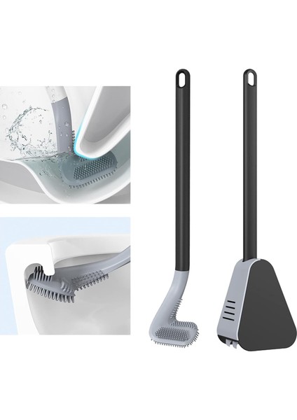 Fırçalar Plastik Tuvalet Fırçası Golf Uzun Saplı Tuvalet Fırçası Tuvalet Fırçaları ve Banyo Destekleri (Yurt Dışından)