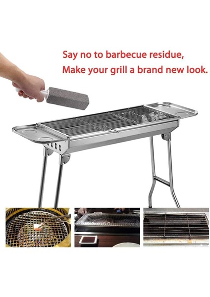 Fırçalar 4 Adet Ponza Taşı Temizleme Fırçası Saplı Temizleyici Tuvalet Fırçası Wc Için Mutfak / Izgara / Banyo / Klozet / Havuz (Yurt Dışından) modelleri