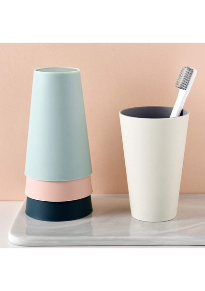 Fırçalar 4 Parçalı Plastik Gargara Seti, Kırılmaz Su Bardağı, Normal Diş Fırçası Tutucusu, Yeniden Kullanılabilir Su Bardağı (Yurt Dışından) fırsatları