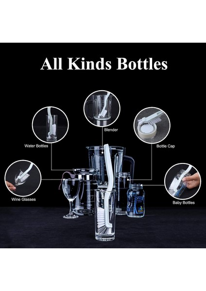 Fırçalar Bulaşık Yıkama Fırçası Uzun Saplı Fırça Dahili Kazıyıcı Temizleme Fırçası Tavalar Tencere Mutfak Lavabo Temizleme 2 Paket (Yurt Dışından) fırsatları