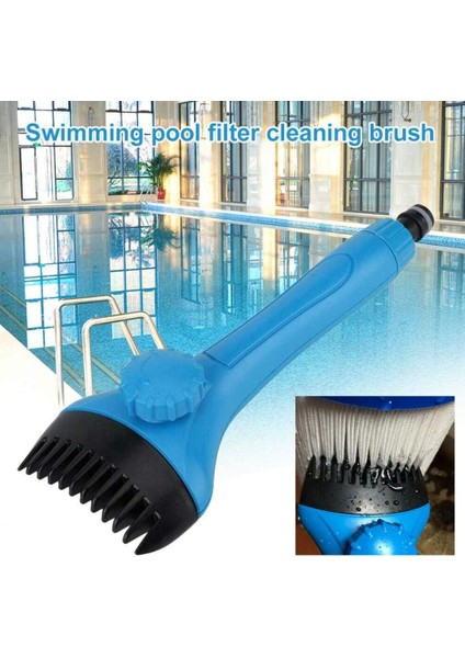 Fırçalar Havuz Filtresi Temizleyici Temizleme Fırçası, Havuz ve Spa Filtre Kartuşu Temizleme Aracı Ayar Düğmeli El Tipi Filtre Jet Temizleyici (Yurt Dışından) indirimleri