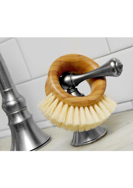 Fırçalar Tam Daire Fırça, Bambu, Bej, Meyve ve Sebzeler. (Yurt Dışından) fiyatları