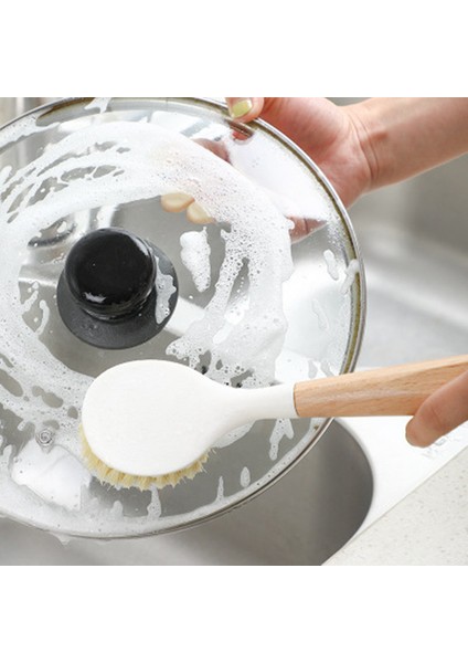 Fırçalar 2'li Paket Bulaşık Fırçası, Ahşap Uzun Saplı Ovma Fırçası Temizleyici Iyi Kavrama Tencere Tava Plaka Temizleme Için Mutfak Bulaşık Yıkama Fırçaları (Yurt Dışından) fiyatları