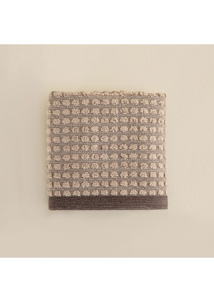 Dannien El Havlusu 30X50 cm Bej/koyu Kahve