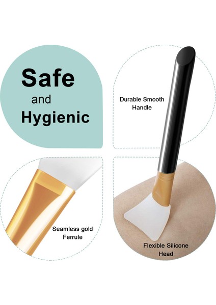 Brushes Yüz Maskesi Fırçası, Maskeler, Göz Maskeleri, Serumlar Veya Dyı Makyaj Araçları Için, 2 Adet. (Yurt Dışından) modelleri