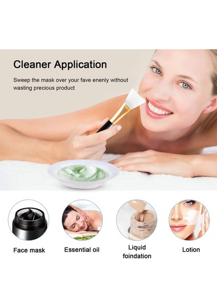 Brushes Yüz Maskesi Fırçası, Maskeler, Göz Maskeleri, Serumlar Veya Dyı Makyaj Araçları Için, 2 Adet. (Yurt Dışından) fırsatları