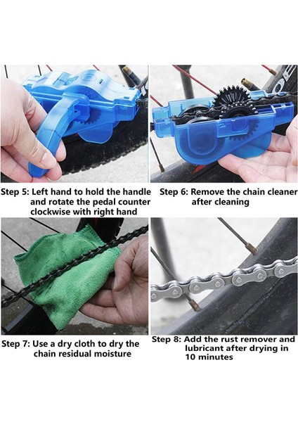 Fırçalar Bisiklet Zinciri Temizleyici 3D Temiz Bisiklet Zinciri Her Tür Bisiklet ve Dağ Bisikleti Için Bisiklet Zinciri Temizleyici (Yurt Dışından) indirimleri