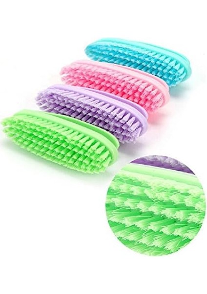 Fırçalar 4 Adet Ev Plastik Elbise Ayakkabı Çamaşır Ovma Fırçaları Temizleme Aracı (Yurt Dışından)