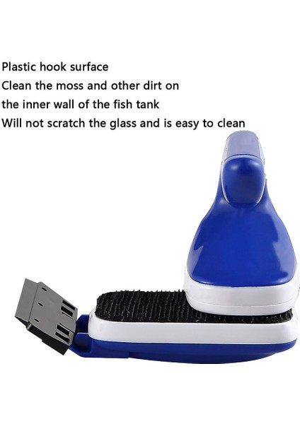 Fırçalar Ekstra Büyük Akvaryum Manyetik Cam Temizleme Fırçası, Akvaryum Kazıyıcı, Yosun Kazıyıcılar. (Yurt Dışından) fırsatları