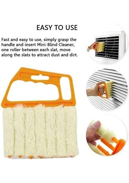 Fırçalar Kör Temizleme Aracı, Mini Kör Silgi Fırçası Toz Temizleme Kör Fırça Pencere Klima Silgi Kir Temizleyici Temizlik Araçları (Yurt Dışından) modelleri