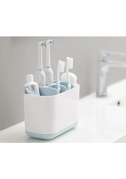 Fırçalar Easystore Büyük Diş Fırçası Kutusu - Mavi (Yurt Dışından)