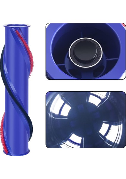 Dyson V8 Elektrikli Süpürge Için QOO100 Fırçalar Yedek Fırça Rulosu, Fırça Tutucu Parça No. 967485-01 (V8 Modelleri Için) (Yurt Dışından) modelleri