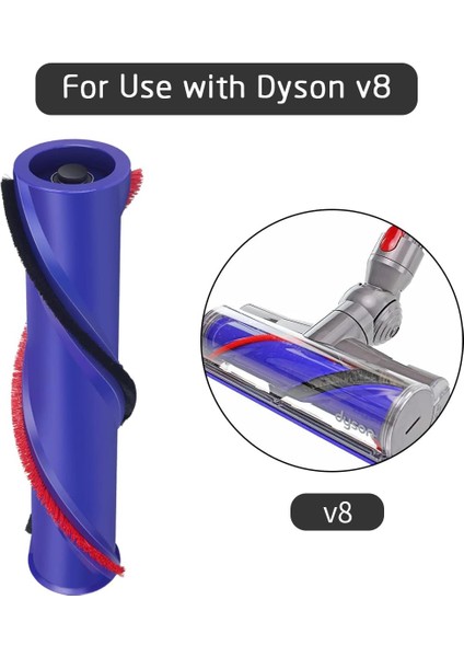 Dyson V8 Elektrikli Süpürge Için QOO100 Fırçalar Yedek Fırça Rulosu, Fırça Tutucu Parça No. 967485-01 (V8 Modelleri Için) (Yurt Dışından) indirimleri