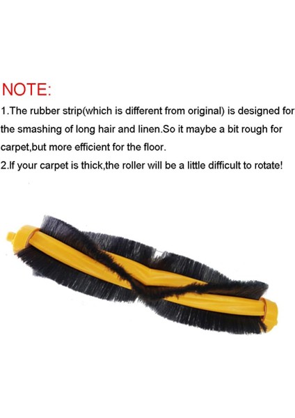 Fırçalar Yedek Fırça Uyumlu Ecovacs Deebot 900 901 M80 M81 M85 M88 R95 R96 Ozmo 930 Robotlu Süpürge (Yurt Dışından) modelleri