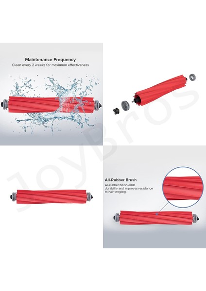 Fırçalar 11 Adet Yedek Aksesuarlar Xiaomi Roborock S7 Hepa Filtre Siyah Elektrikli Süpürge Yedek Parça (Yurt Dışından) fiyatları