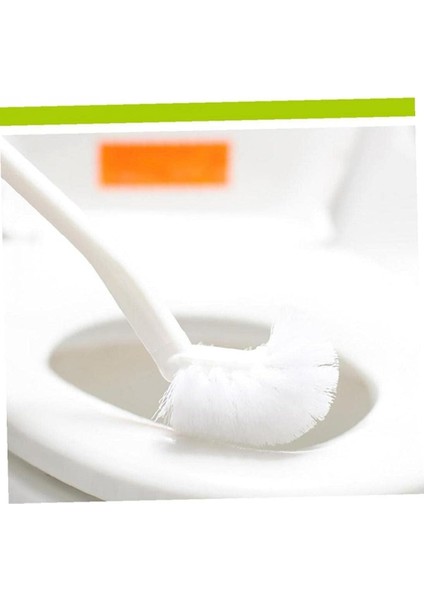 Fırçalar Taşınabilir Plastik Uzun Saplı Tuvalet Fırçası Güçlü Leke Çıkarıcı Temizleme Fırçası Banyo Aksesuarları (Yurt Dışından)