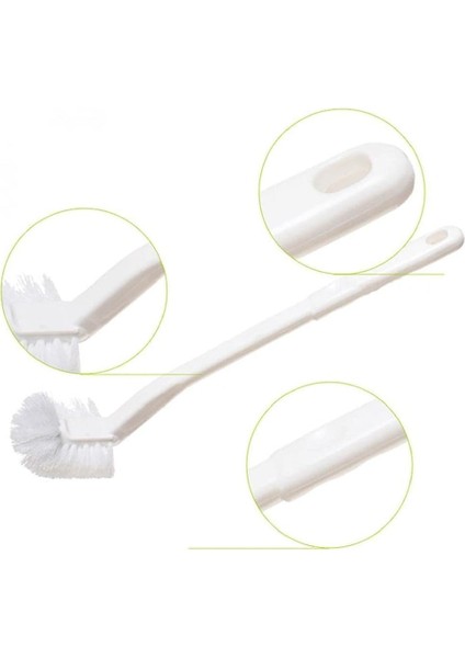 Fırçalar Taşınabilir Plastik Uzun Saplı Tuvalet Fırçası Güçlü Leke Çıkarıcı Temizleme Fırçası Banyo Aksesuarları (Yurt Dışından) indirimleri