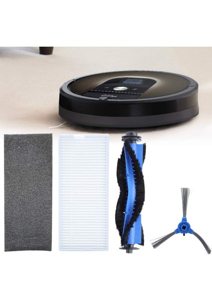 Fırçalar Sweeper Yedekleri Aksesuar Ana Fırça Yan Fırça Filtre Süpürme Seti Aksesuarı 11S Robovac 15T Için Fit (Yurt Dışından) fiyatları