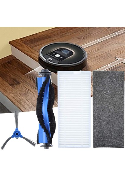 Fırçalar Sweeper Yedekleri Aksesuar Ana Fırça Yan Fırça Filtre Süpürme Seti Aksesuarı 11S Robovac 15T Için Fit (Yurt Dışından) fırsatları