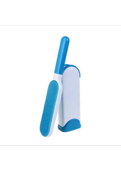 Fırçalar Tüy Alma Fırçası, Köpek ve Kedi Tüy Çıkarıcı, Kendi Kendini Temizleyen Tabanlı Küçük ve Büyük Fırça - Yeniden Kullanılabilir (Mavi) (Yurt Dışından)