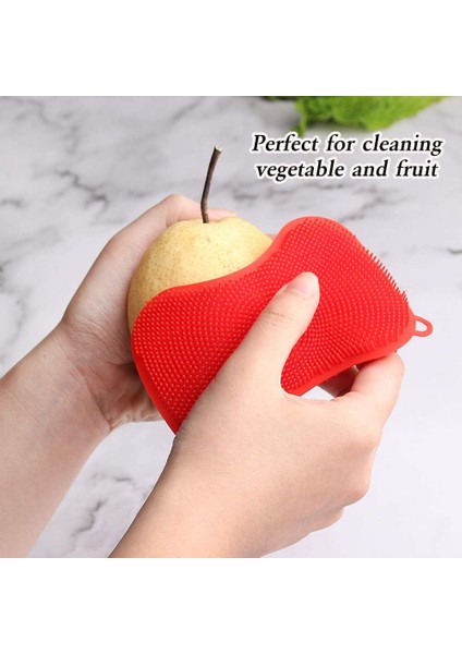 Fırçalar Bulaşık Silikon Sünger - Gıda Sınıfı, Akıllı Mutfak Gereçlerini Temizlemek Için Yapışmaz Sünger Fırça Aksesuarı - 3 Adet (Yurt Dışından) fırsatları