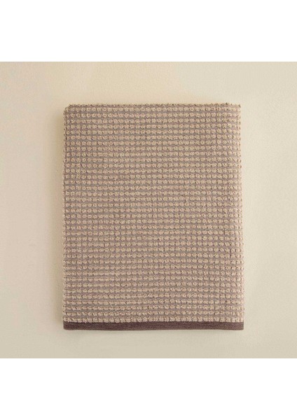 Dannien Banyo Havlusu 85X150 cm Bej/koyu Kahve