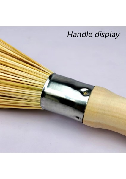 Fırçalar 2 Pot Fırçalar Mutfak Temizleme Tenceresi Ahşap Saplı Bambu Ev Bambu Fırça (Yurt Dışından) modelleri